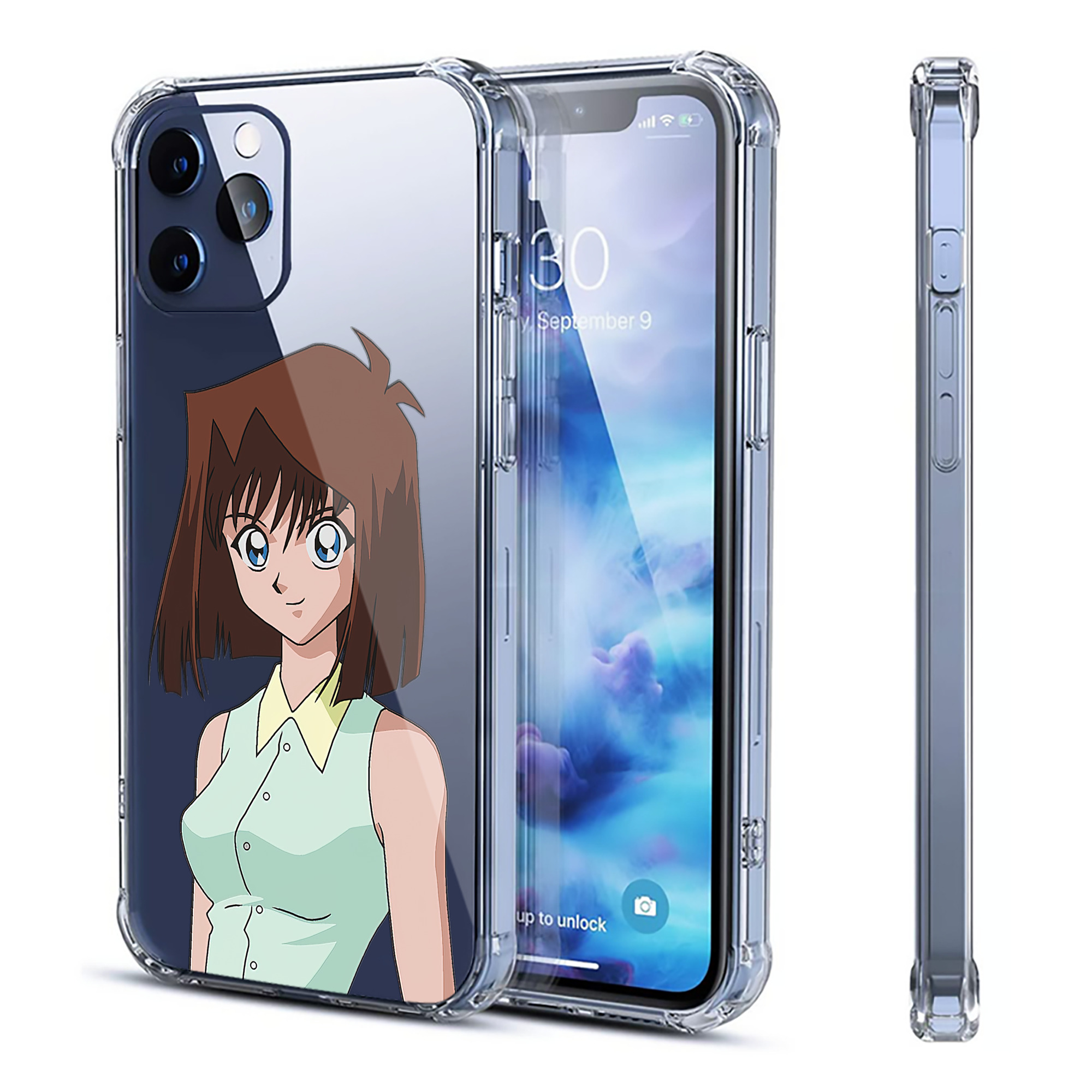 （画像用） 遊☆戯☆王 Yu-Gi-Oh! 【iPhone 12シリーズ対応】透明スマホケース（クリアソフトケース）